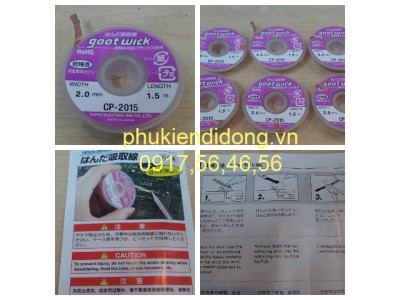 DÂY HÚT CHÌ Goot Wick - Made in Japan